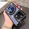 KEYSION Glitter Jewelled Magnetic Phone Case for Redmi Note 13 4G 13 Pro+5G Mirror Stand Shockproof Cover for Xiaomi POCO X6 M6 Pro