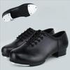 Black Soft Sole Tap Dance Shoes: Available In European, US, and American Sizes for Men, Women, and Kids
