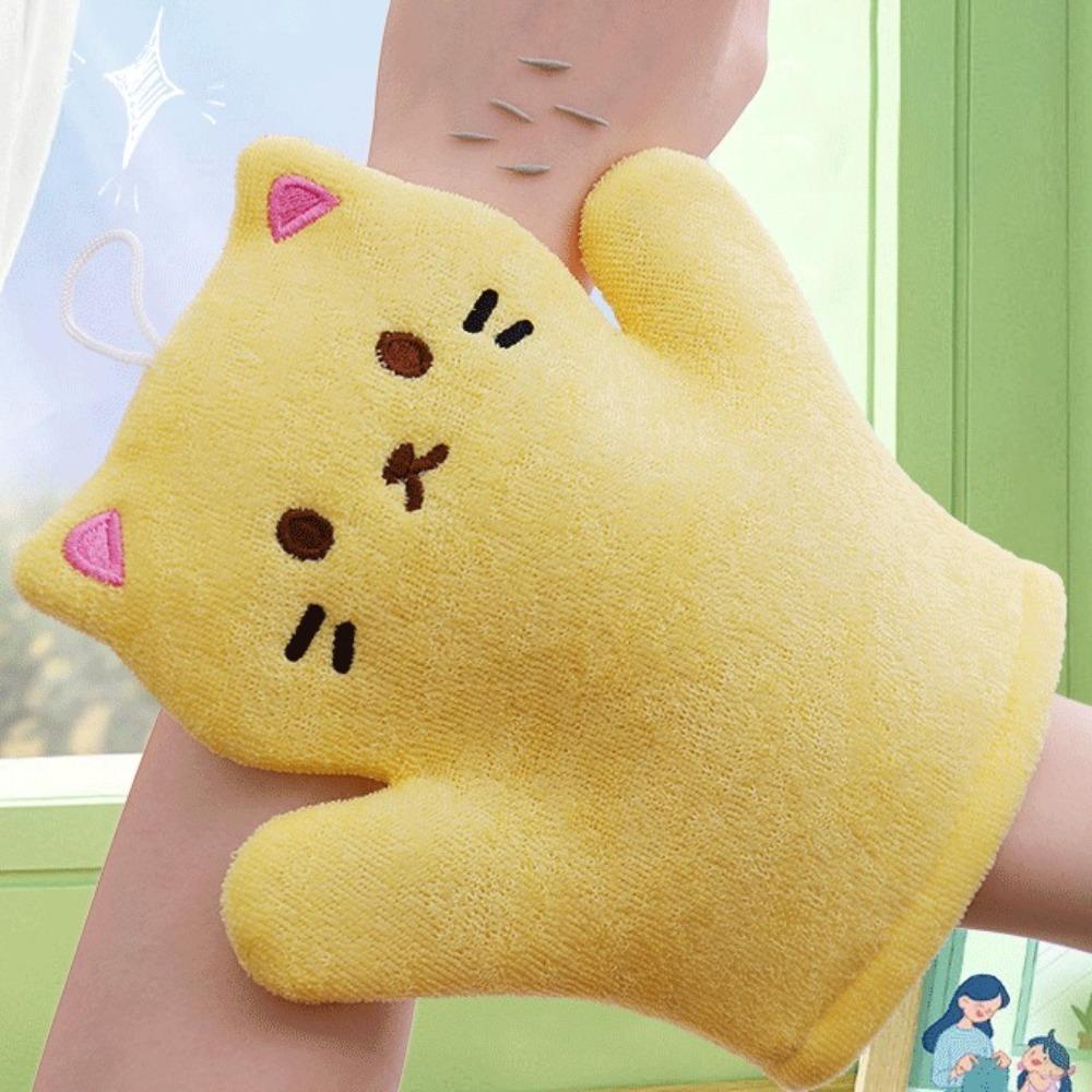 Body Skin Cleaner Bath Gloves Dead Skin Remover Body Clean Sponge Baby Bath Sponge Kids