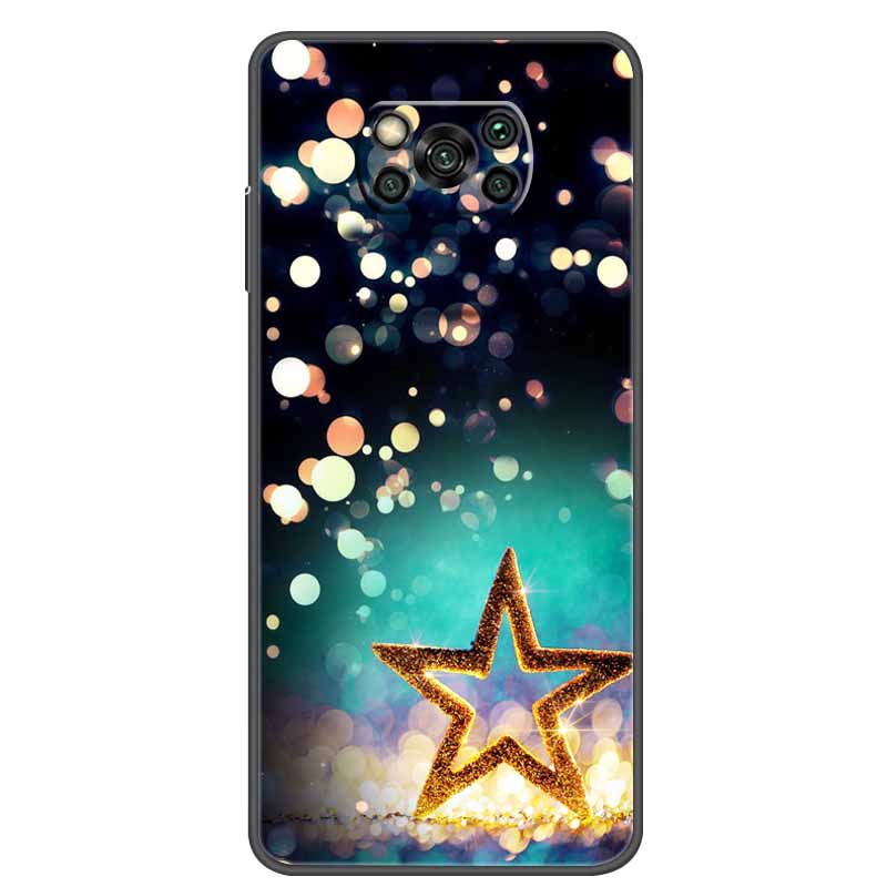 Чехол для Poco X3 Pro X3 NFC Модный Мягкий Силиконовый ТПУ Задняя Крышка Для Xiaomi Poco X3 NFC Чехол Ударопрочный Coque PocoX3 X 3 X3Pro