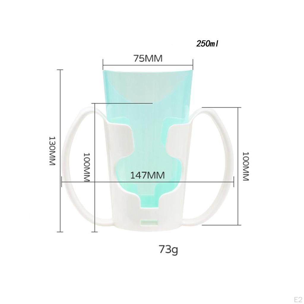 Чашка для кормления пожилых людей, питьевая помощь, подарок на день отца, 350 мл, для инвалидов, пап, беременных