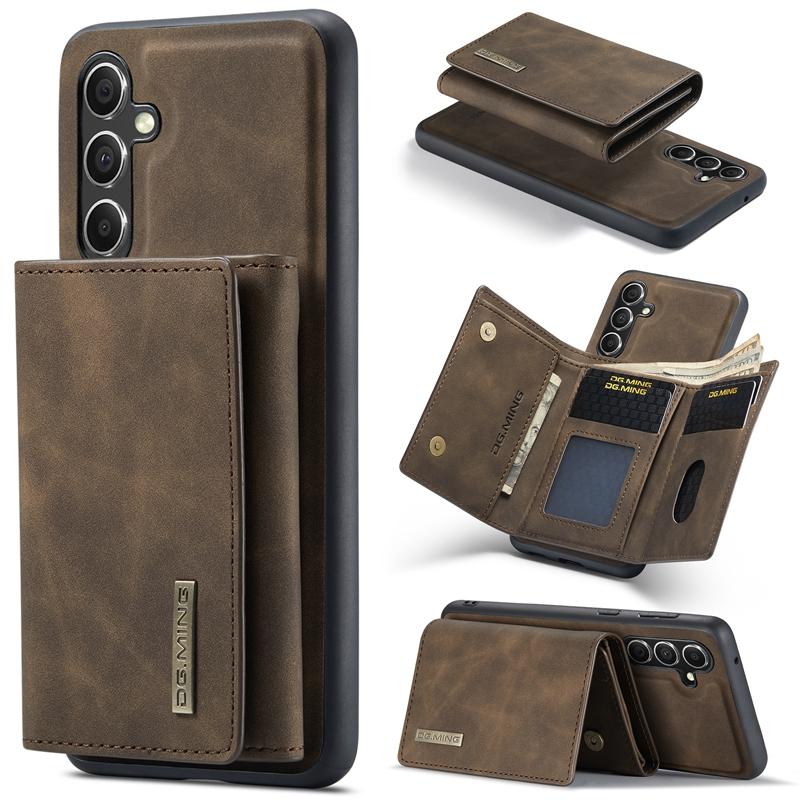 For One Plus 12 Detachable 2 in 1 Leather case Pouch Bag, Shockproof Card Pockets case for Galaxy A53 A54 A55 S21FE