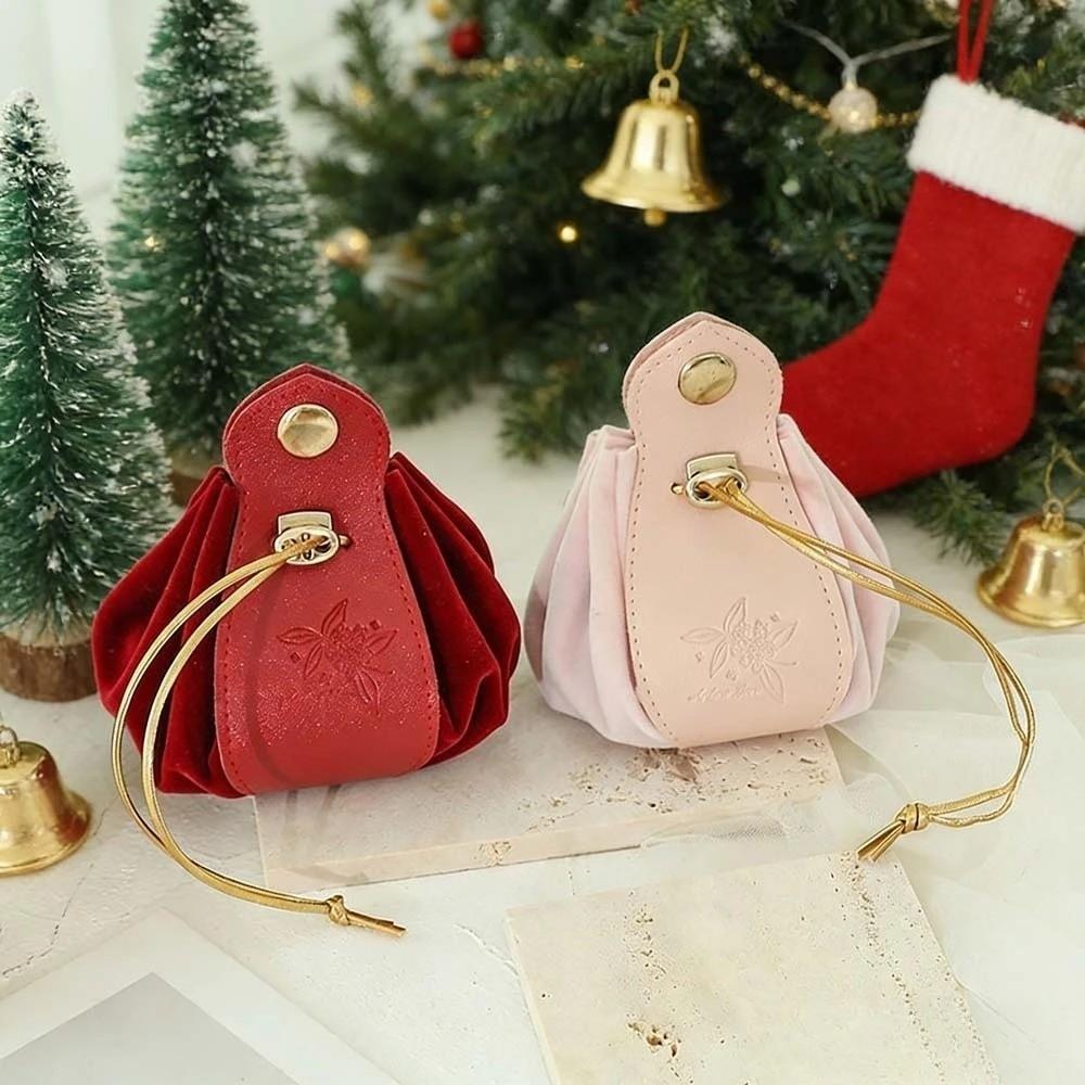 Leather Candy Packaging Bag Drawstring Party Favor Bag New Jewelry Storage Pouch Party Favors