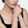 Gold Plated Solitaire Studded Bracelet for Women
