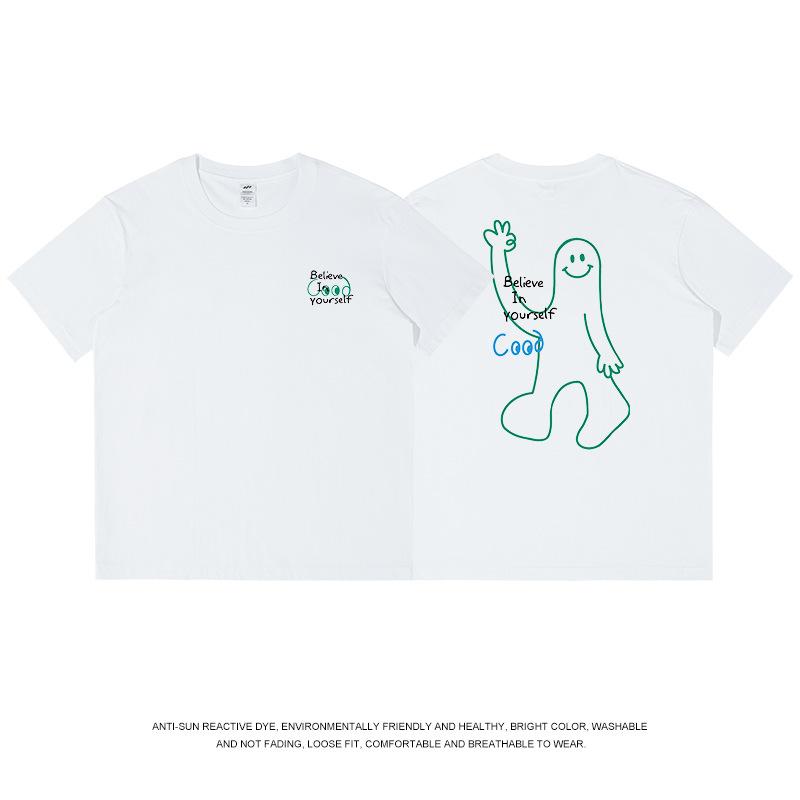 2025 Sabrina Carpenter New Song Manchild Cotton T-Shirt Fashion Casual Retro Printed T-Shirt Men's and Women's Same Top