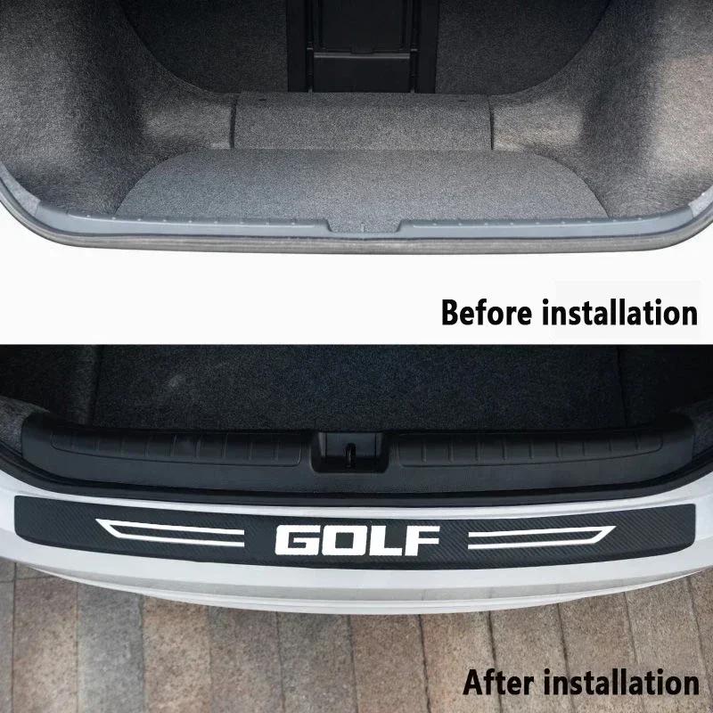 2026 Новые Для VW VOLKSWAGEN Защитные Наклейки-Декали на Пороги Дверей Автомобиля от Царапин для Volkswagen VW GOLF Значок Пороги Багажника