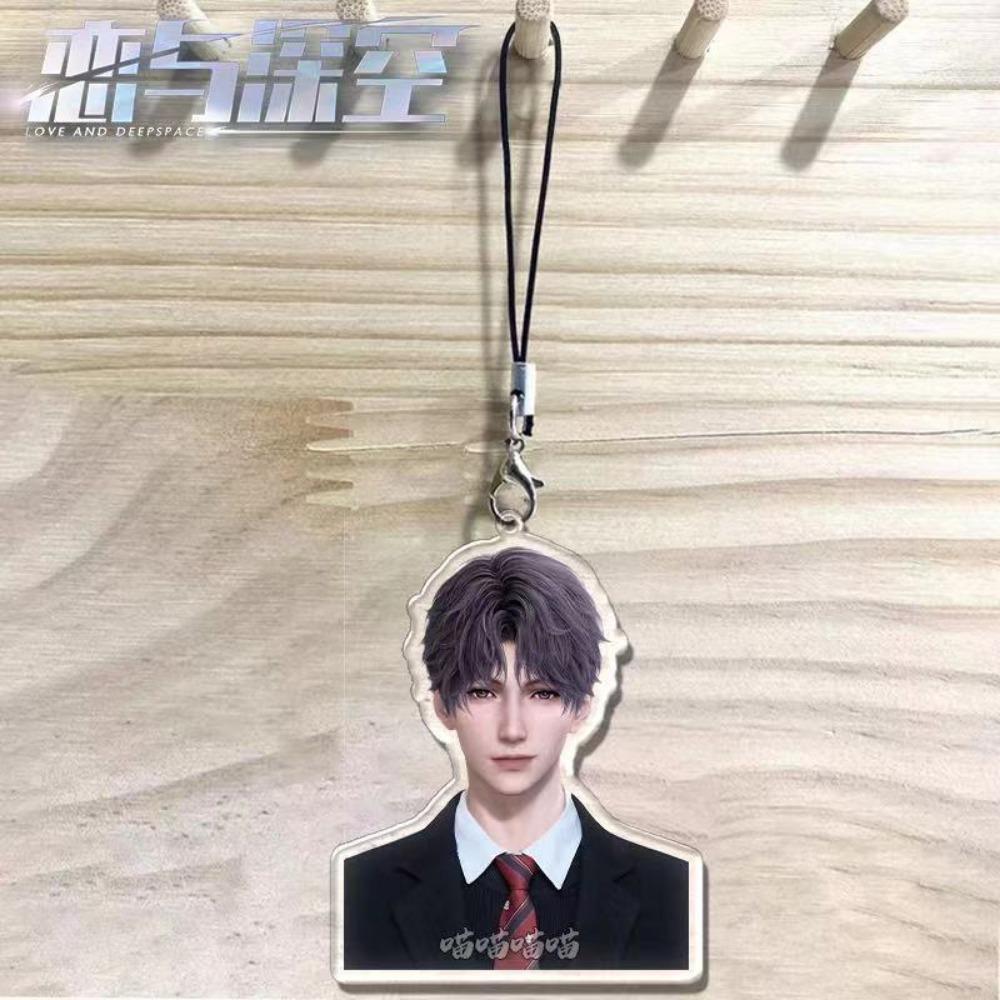 Игра Любовь и Глубокий Космос Акриловый Брелок Xavier Zayne Rafayel Sylus Caleb DIY Подвеска Брелок Декоративные Аксессуары Украшение