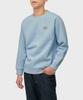 Dickies Флис Оксфордский Воротник Логотип Свободный Круглый Вырез Эшли Блю