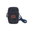New Lee Denim Shoulder Bag, Crossbody Bag With Cell Phone Pouch Regular Unisex Dark Blue LE210175M-503