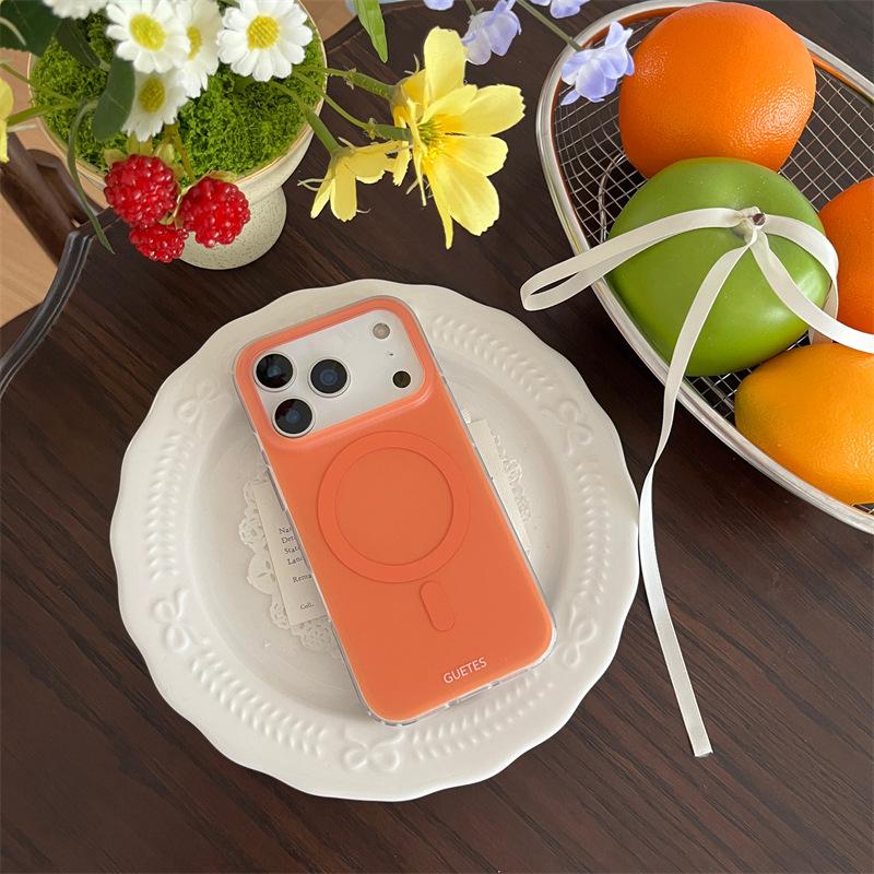 Летний дофаминовый однотонный магнитный чехол для iphone11Promax Apple 11 чехол для мобильного телефона 11 женский 11 двухслойный