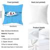 Cute Anime D-DoraemonS Cushion Cover Pattern Printed Pillowcase for Living Room Sofa Cushion Cover & Bedroom Decor