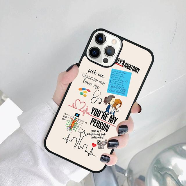 Анатомия Грейс Ты мой человек Чехол для телефона Для iPhone 17 Air 11 12 13 15 16 14 Pro MAX Plus
