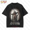 Fleshgod Apocalypse Кровавый Скрипач Винтажная Оверсайз Футболка EX