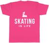 Roller Skating is Life Unisexs Unisexs Ladies TShirt Tee