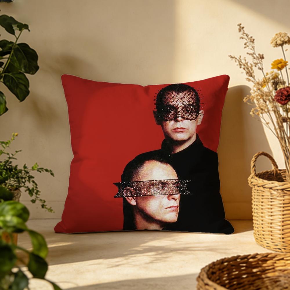Fashion PPet Shop Boysable Cushion Cover Versatile DoubleSided Pillow Case Fit for Sofa Bed Car Daily Decor