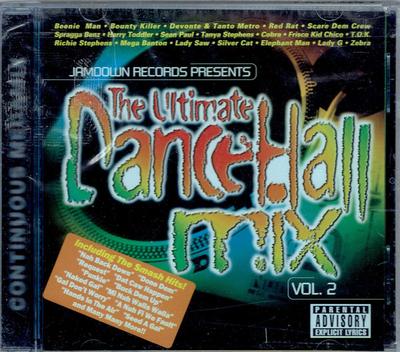 CD РАЗЛИЧНЫЕ - The Ultimate Dancehall Mix Vol. 2 JD40025 Jamdown Records 2000 США Регги, Ска и Даб Б/у