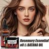 Rosemary Essential Oil and Batana Oil Set, Nourishing and Revitalizing Hair, Natural Batana Hair Revival Formula, Batana Oil for Hair Growth, Rosemary