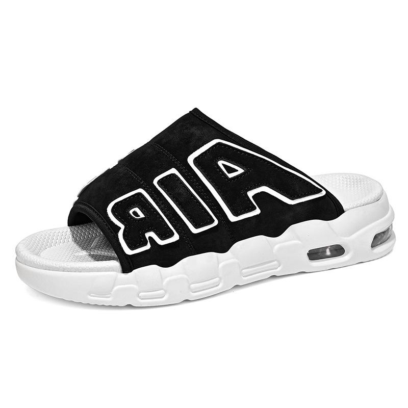 Мужские модные уличные спортивные тапочки большого размера в корейском стиле