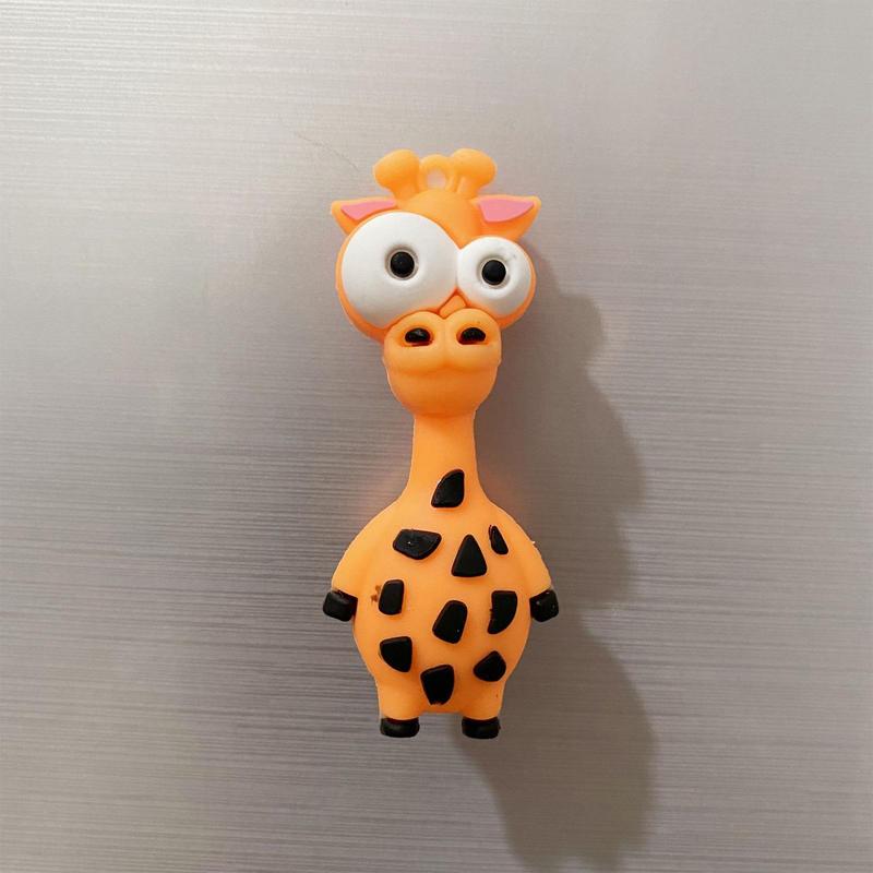 1 шт. Магниты на холодильник Животные Утки Обезьяны Зебра милый Магнит на холодильник Мультяшная Магнитная наклейка на холодильник для Взрослых Детей Украшение для дома