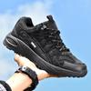 Outdoor Men Hiking Shoes Fashion Walking Sneakers Lightweight Breathable Climbing Trekking Shoes Cushioning Non-slip Sport Shoes