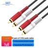 SAST Двойной аудиосигнальный кабель RCA