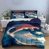 Kangaroo, clouds, glowing star. Bedding sets Duvet cover sets Duvet covers Pillowcases(1*Duvet Cover 2*Pillowcases without duvet insert)