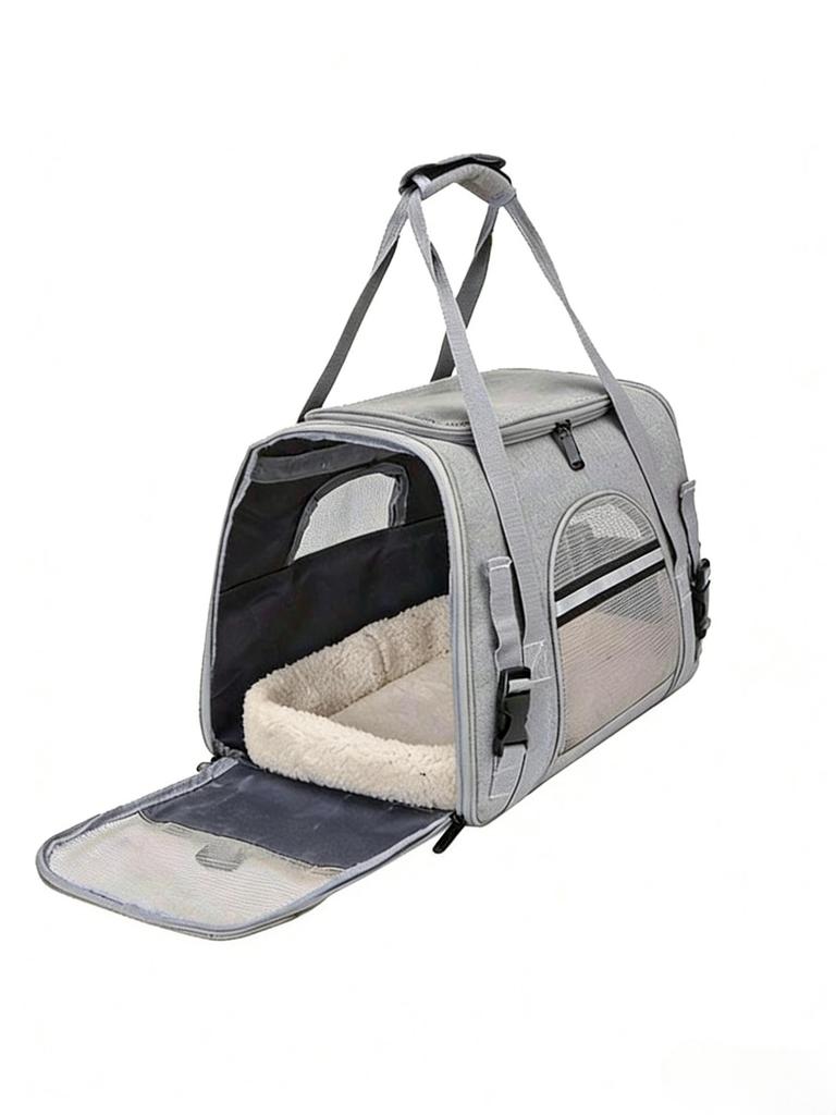 1PC Pet Carrier Bag Airline Approved Up for Cats and Dogs Up to 20LBs, Soft Cat Carrier Dog Carrier Travel Kitten Carrier with M