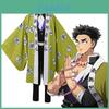 Костюм для косплея Demon Slayer Kimetsu No Yaiba Химедзима Гёмэй из дышащей ткани и с изысканным исполнением для мужчин и женщин