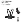 Backpack Shoulder Strap Mount Pack Mounts For GoPro Hero 13 12 11 10 9 8 7 6 5 SJCAM Insta360 X4 X3 DJI Osmo Action 5 4 3 Camera