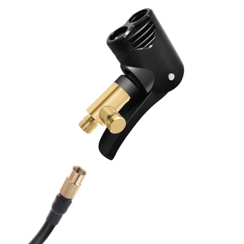 Автомобильный клапан для шин, зажим для насадки насоса, спущенный автомобильный, мотоциклетный, велосипедный, воздушный патрон, надувной насос, адаптер, резьбовой соединитель