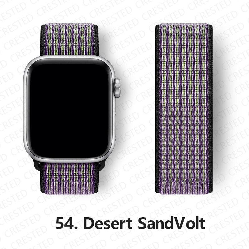 Нейлоновый ремешок для Apple, ремешок для часов 44 мм, 40 мм, 42 мм, 38 мм, браслет для умных часов, ремень, спортивный браслет-петля, iWatch series 3, 4, 5, 6, se, ремешок