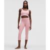 Lululemon Align  High Rise Crop 23  Pink Tide
