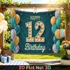 1pc Balloon Party Backdrop - Wall Hanging Decor
