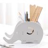 1Pcs Elephant Large Capacity Desk Pen Holder Pencil Makeup Storage Box Desktop Organizer Stand Case School Office Stationery