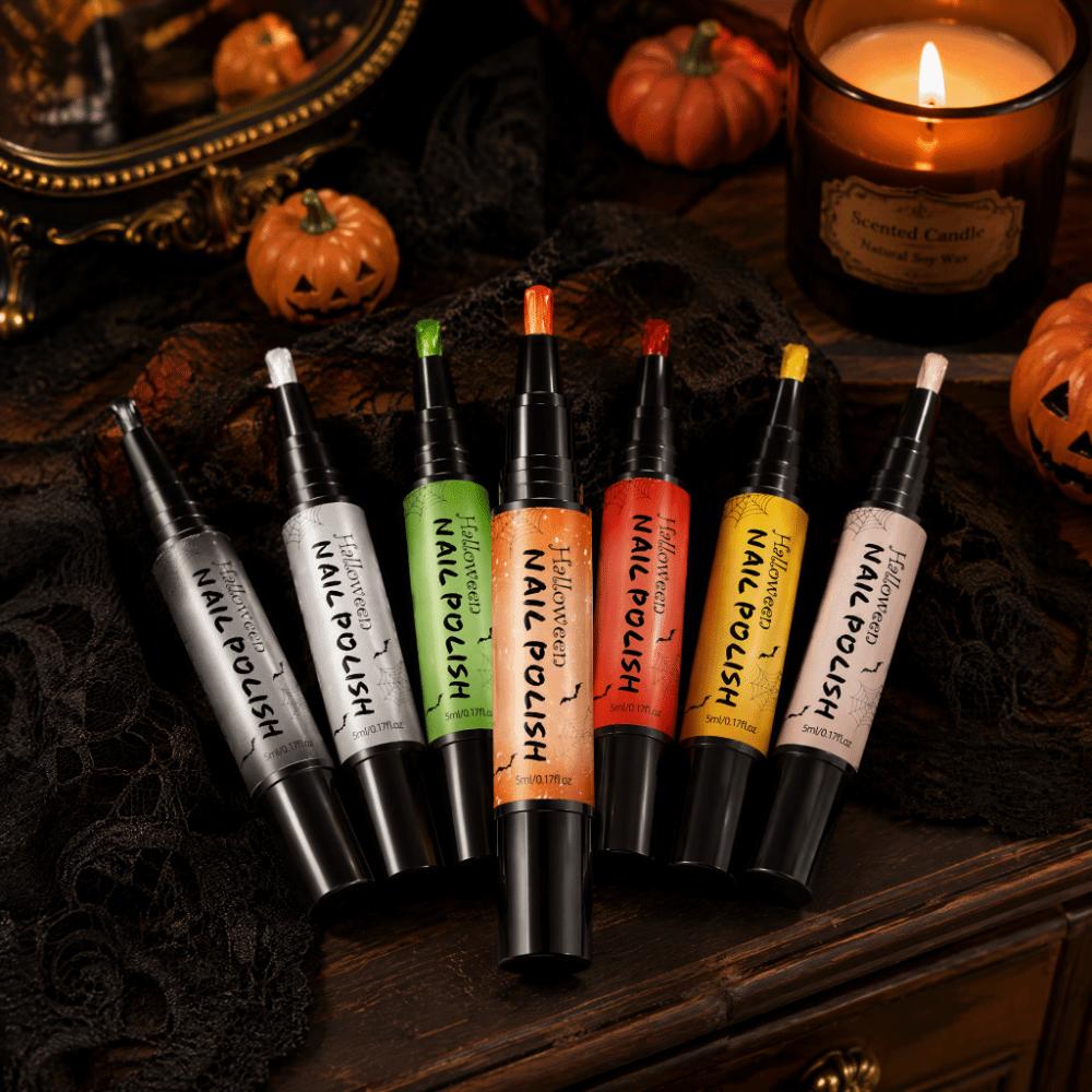 Quick Drying Nail Polish Pens High Saturated Nail Art Varnish Baking Nail Polish Nail Art