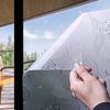 Статическая липкая матовая виниловая пленка для окон из стекла, витражная самоклеящаяся пленка для стекла с клеем, защитная наклейка для окон для офиса