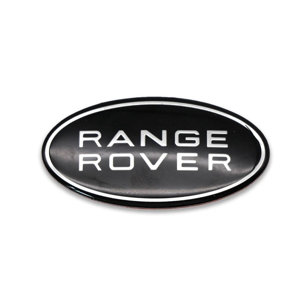ABS 8.6cm Car Front Grille Trunk Badge Sticker Body For Land Rover Range Rover Evoque Discovery 3 4 Defender 4 Styling Sticker NG4