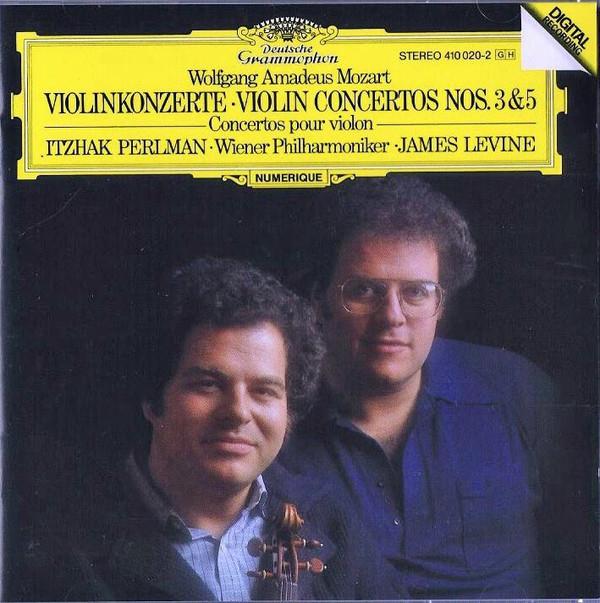 CD ВОЛЬФГАНГ АМАДЕЙ МОЦАРТ ? ИТЦХАК ПЕ - Скрипичные концерты - Violin Concertos N 4100202 Deutsche Grammo 1983 Германия Классика Б/У