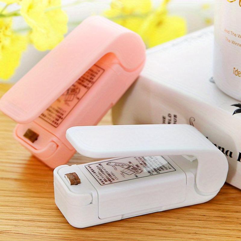 1pc Mini Vacuum Food Sealer Machine with Digital-like Operation, Cordless Portable Handheld Device,One-Touch Seal System
