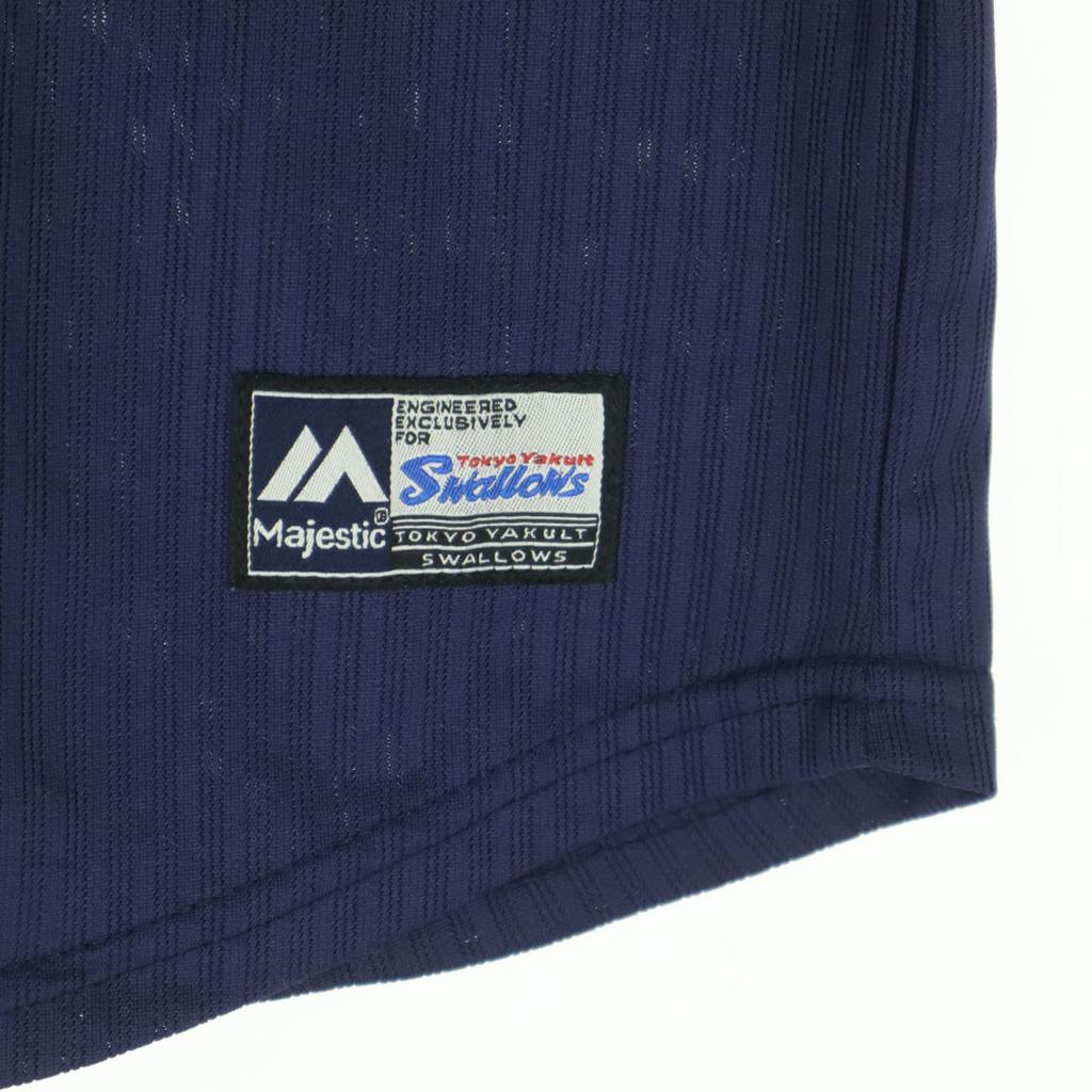 Beauty products Majestic Tokyo Yakult Swallows' Tetsuto Yamada embroidery Short sleeve uniform Men's Used