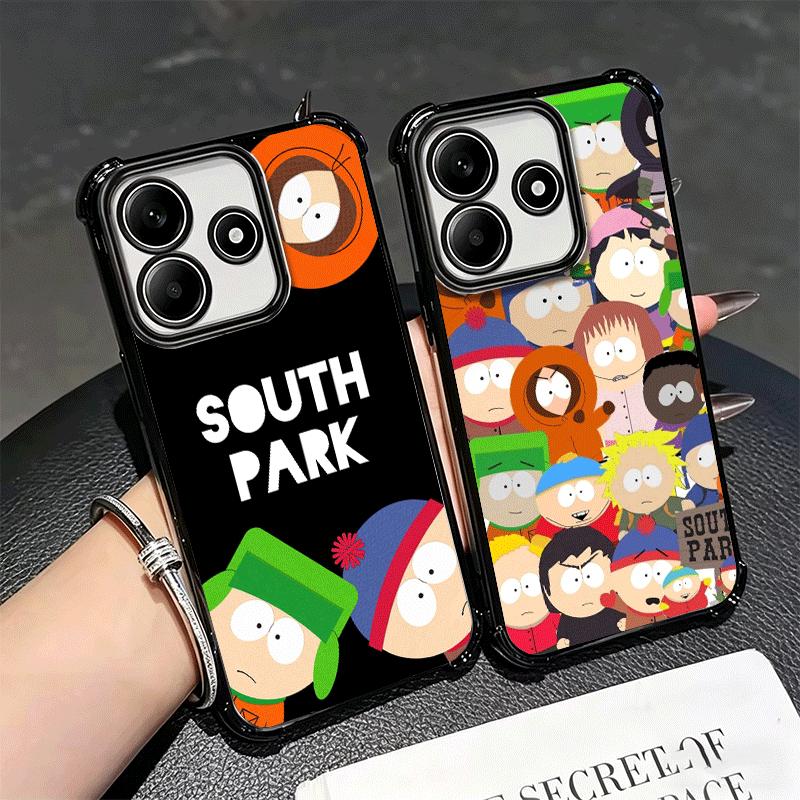 Мультяшный S-South P-Parkes Мягкий чехол для телефона для Xiaomi Redmi Note 14 15 Pro Plus 13 12 11S 11T 5G 10 9S 9 Покрытие Защита от падения Fundas