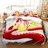 Комплект постельного белья Monster Musume Single Twin Full Queen King Size Bed Set Adult Kids Bedroom Duvet Cover Sets 3D Anime Bed Sheet Set