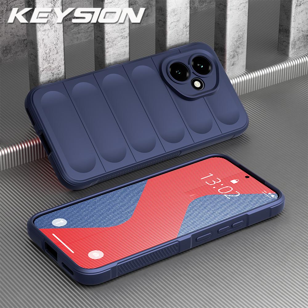 KEYSION Противоударный матовый чехол для HONOR 400 Pro 5G Нескользящая мягкая силиконовая задняя крышка для телефона для Huawei Honor 400 5G 400 Pro