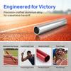 3PCS Smooth Surface Track Baton Hollow Tube Running Baton Reusable Relay Baton  Sports Training