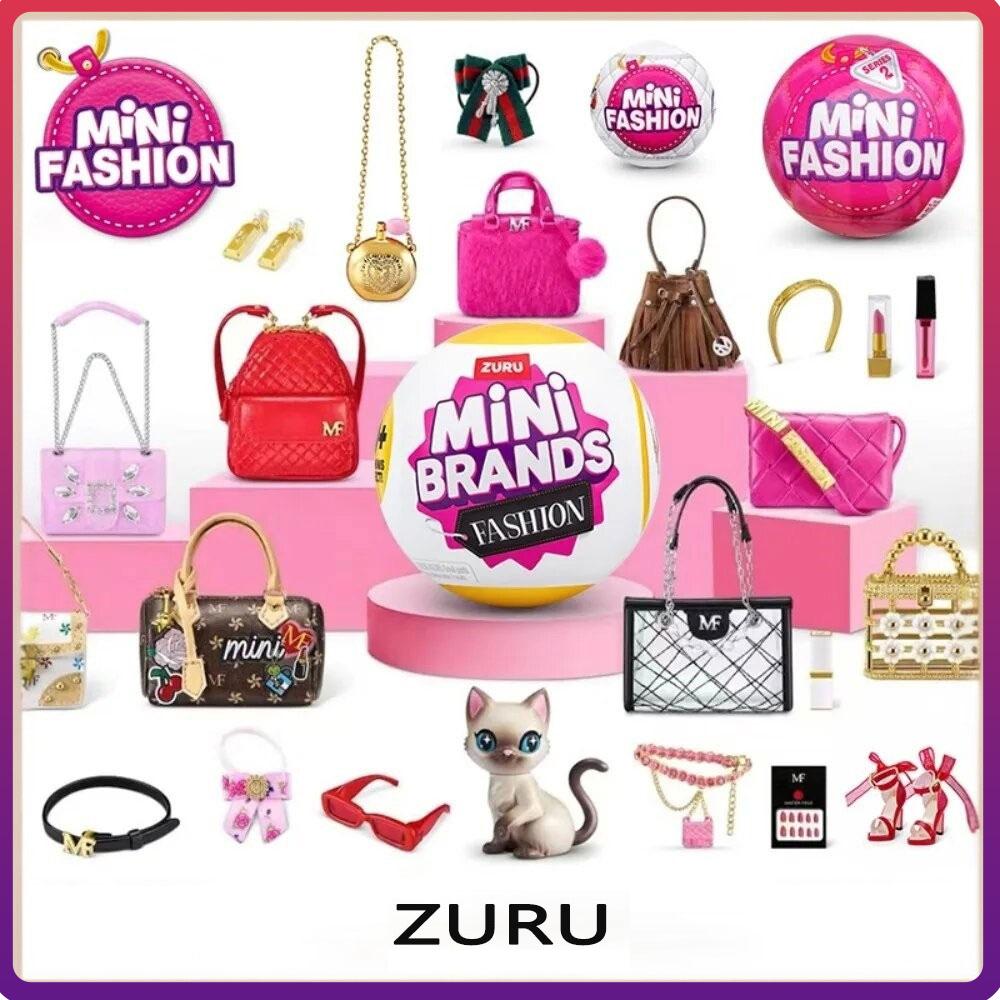 Zuru Сюрприз Игрушка My Mini Brands Кавайная Фигурка Детского Питания Миниатюрные Игрушки Таинственный Блайнд Бокс Оригинальная Коллекционная Игрушка Подарок для Детей