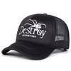 Унисекс DESROY Spider Embroidery Бейсбольные Кепки Сетка Весна и Лето Открытый Регулируемые Повседневные Кепки Солнцезащитная Кепка