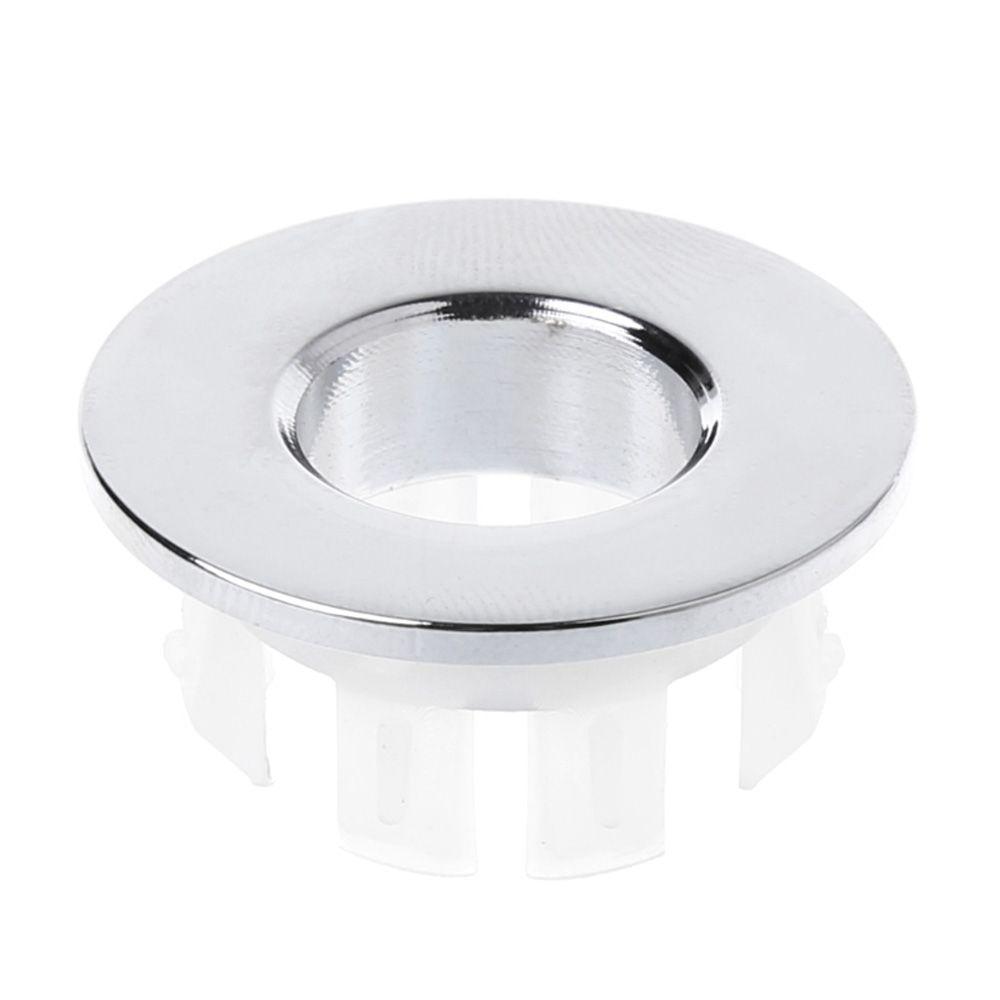 Медная раковина, латунный смеситель для раковины, крышка перелива, заглушка для отверстия в ванной комнате, хромированное кольцо