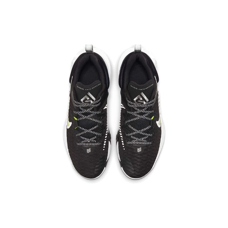 Nike Giannis Immortality EP Black Volt Мужские кроссовки Белый Волк-Серый Прозрачный DC6927-010