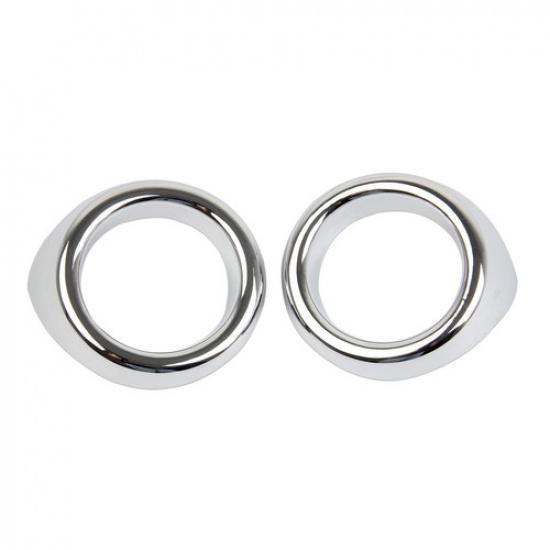 2 шт. Хромированная накладка на противотуманную фару для Subaru XV Crosstrek 2018-