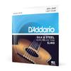 Струны для акустической гитары Silk Steel с посеребренной обмоткой EJ40 D'Addario и .011-.047 []
